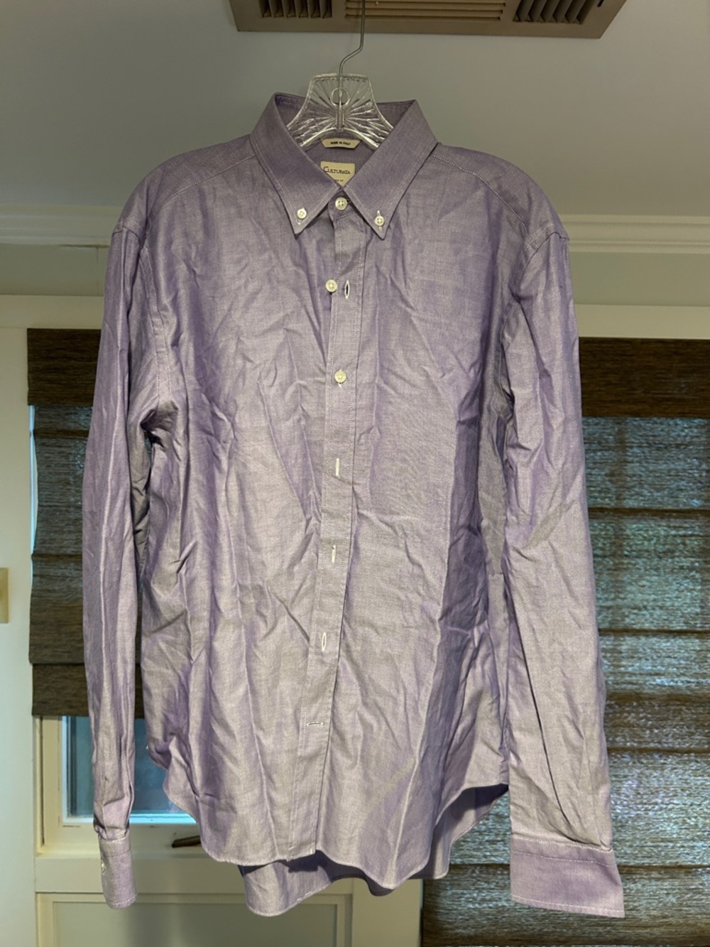 Men's Lavender Button-Down Dress Shirt